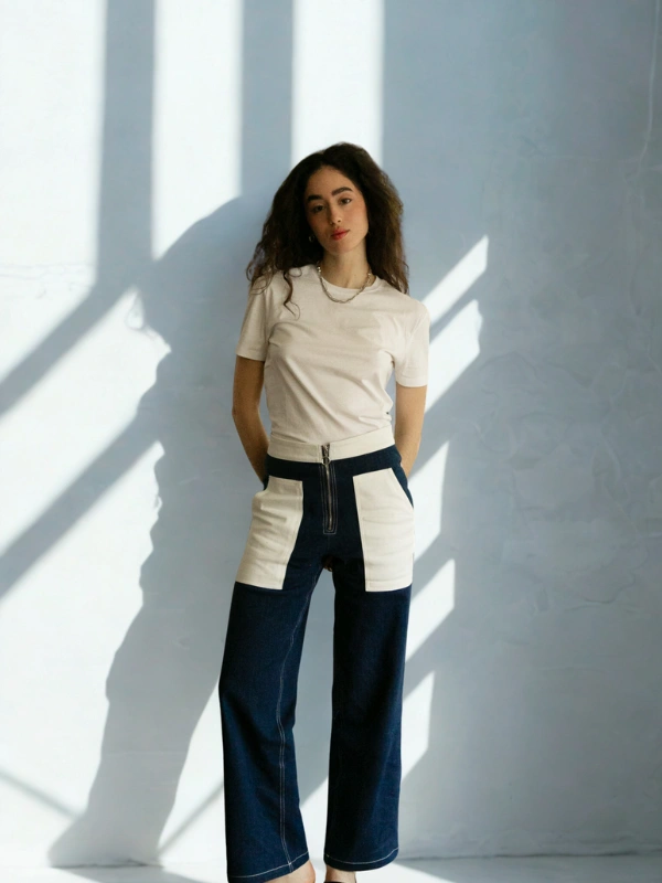 Pantalon jean Bourgogne Bobo Paris