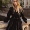 Robe Amélie Noire Bahaar Paris