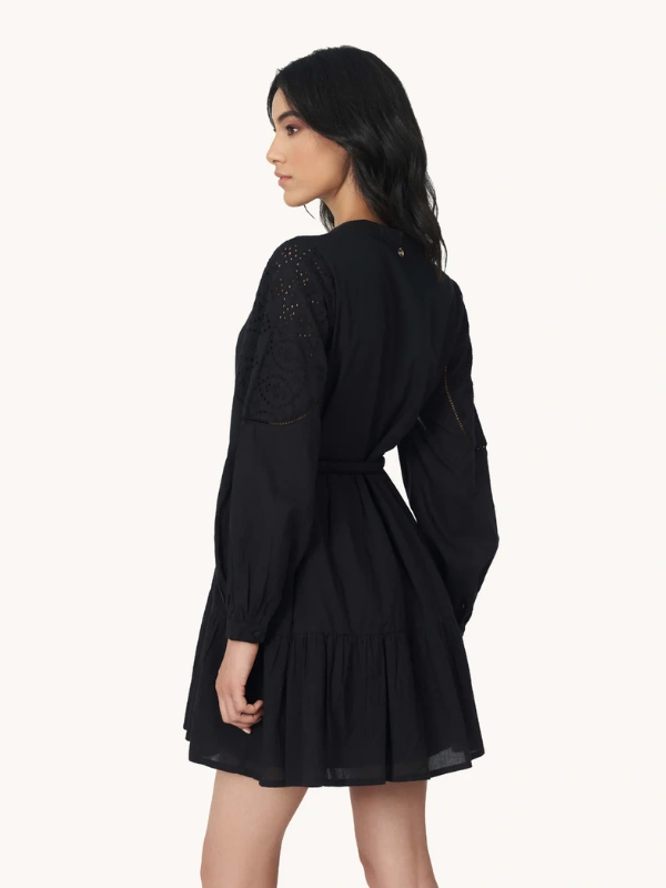 Robe Amélie Noire Bahaar Paris