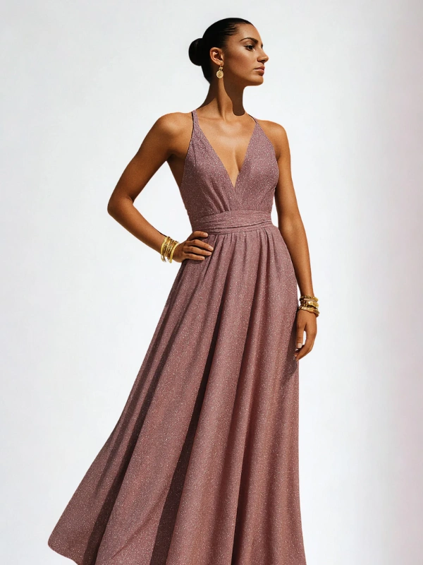 Robe Cassandra Lilas Bahaar paris