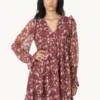 Robe Emma Bordeaux Bahaar Paris