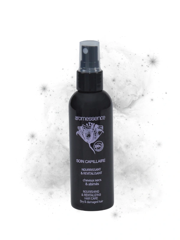 Soin capillaire cheveux secs et abîmés Aromessence
