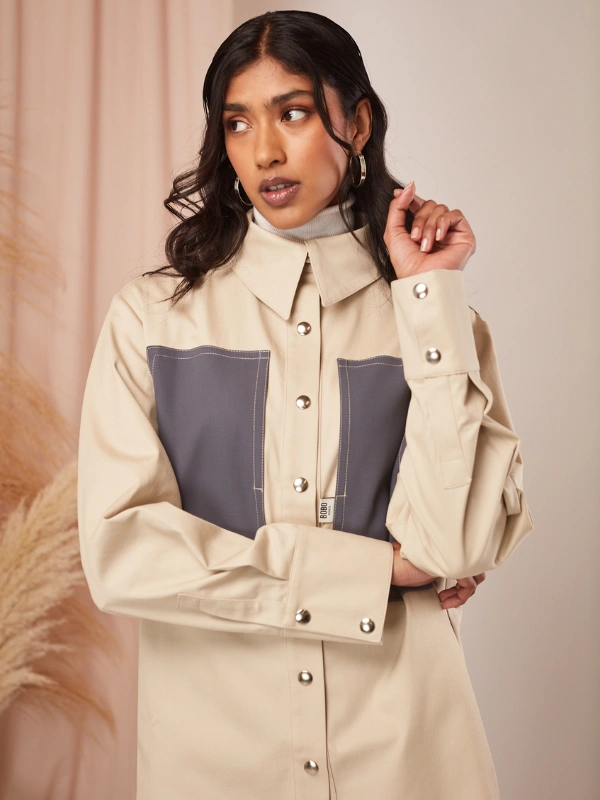 Surchemise Tommy Beige Bobo Paris