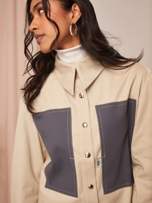 Surchemise Tommy Beige Bobo Paris