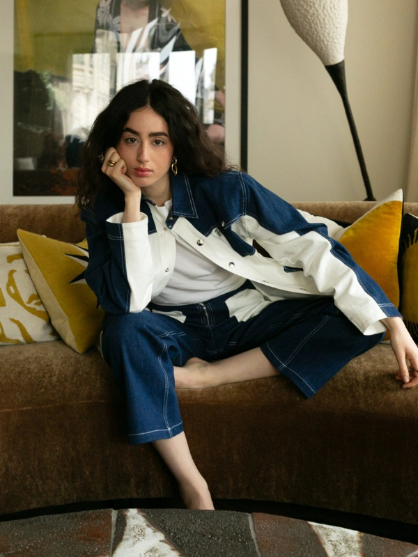 Veste Gauthier Bleu Bobo Paris