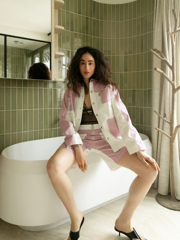 Veste Gauthier Lilas Bobo Paris