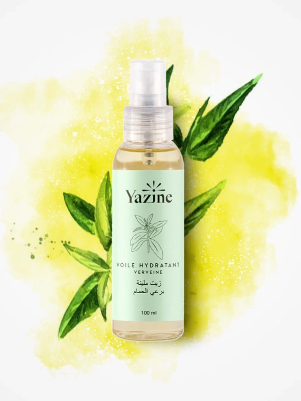 Voile hydratant à l'huile essentielle de verveine Yazine