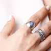 Azul Reverie Signet Ring Yelli Jewels