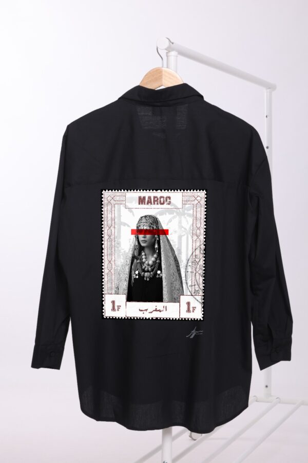 Chemise Noire Oversize