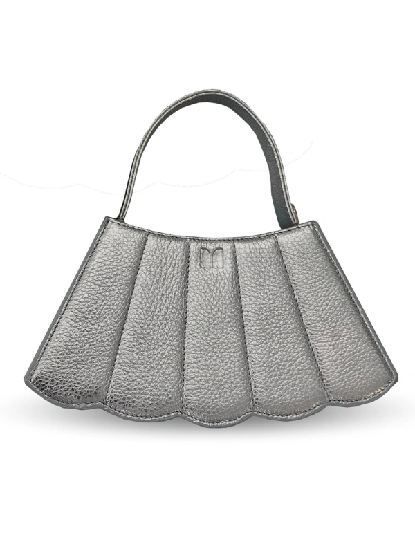 Sac Mini Bloom irisé argenté Muscha﻿