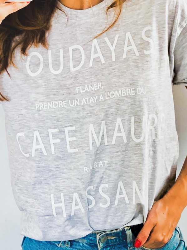 T-shirt Yallah Gris