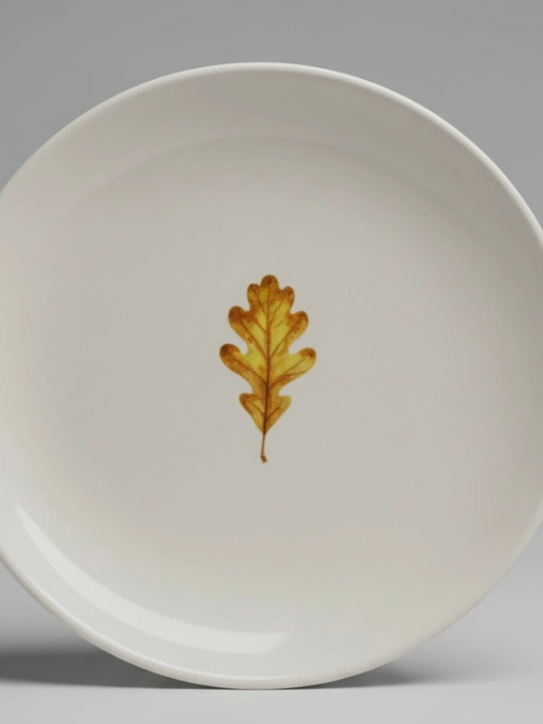 Assiette Feuilles d’Automne