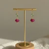 Boucles Rosa Verde Majesty Jewelry 1