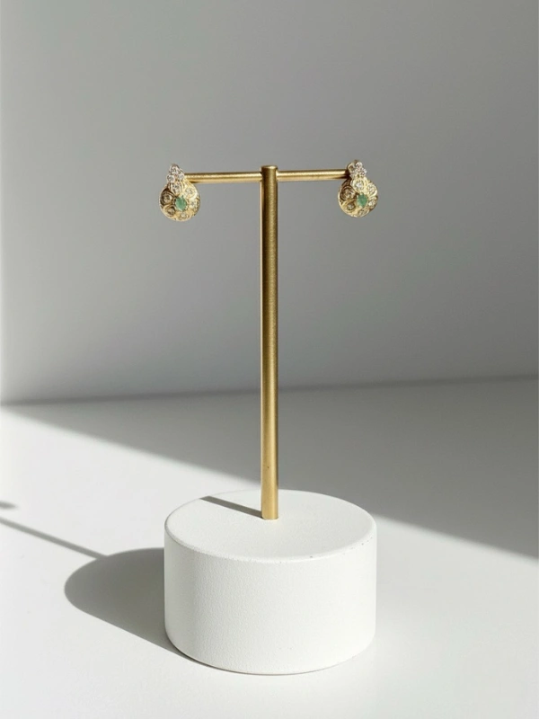 Boucles d'oreilles Rayon d'or 1