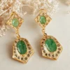 Boucles doreilles Reine de Jade majesty 1