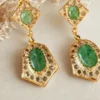 Boucles doreilles Reine de Jade majesty 2