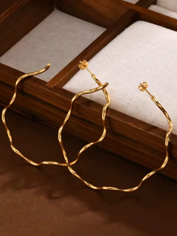 Créoles courbes Kiff