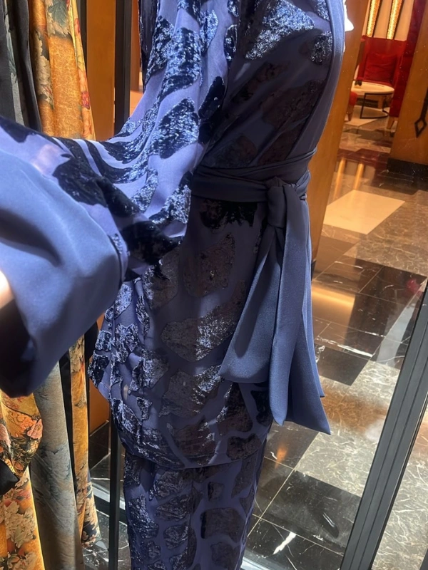 Ensemble Velours Bleu