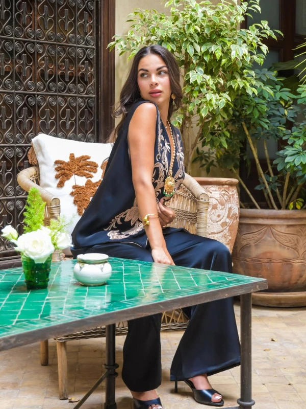 Gilet Brodé Orzane 4