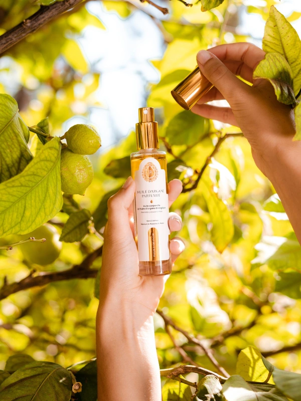 Huile d'argan parfumée Fleur d'oranger 2