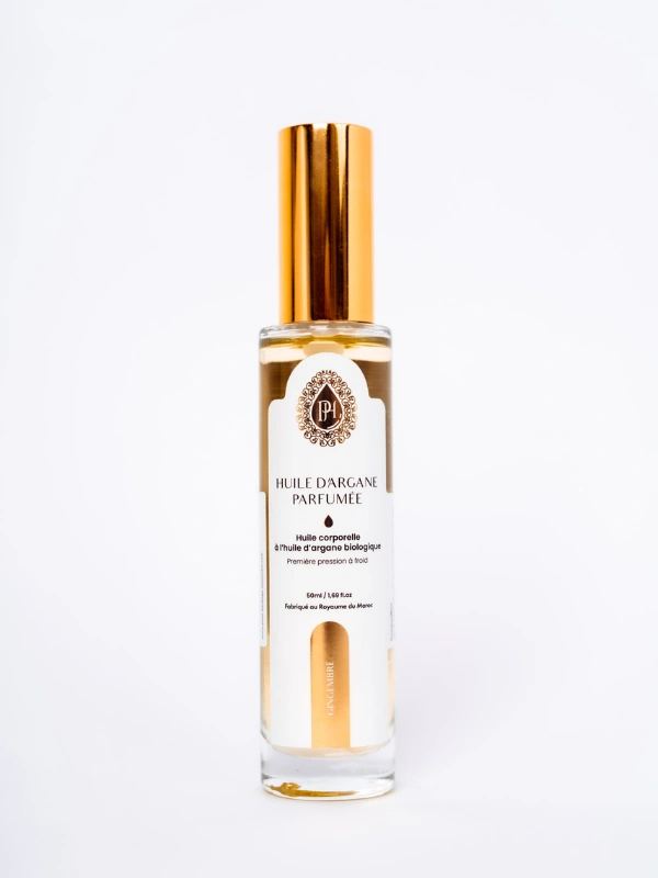 Huile d'argan parfumée Gingembre 1