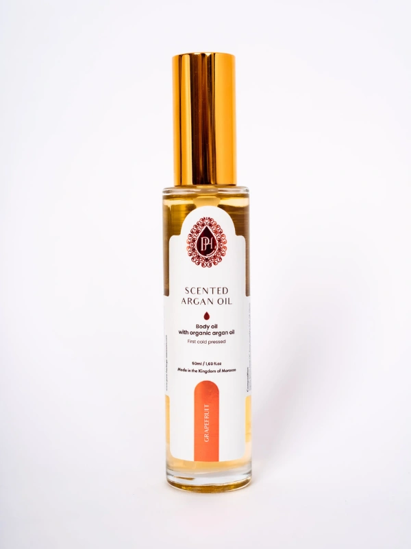 Huile d’argan parfumée Pamplemousse 1