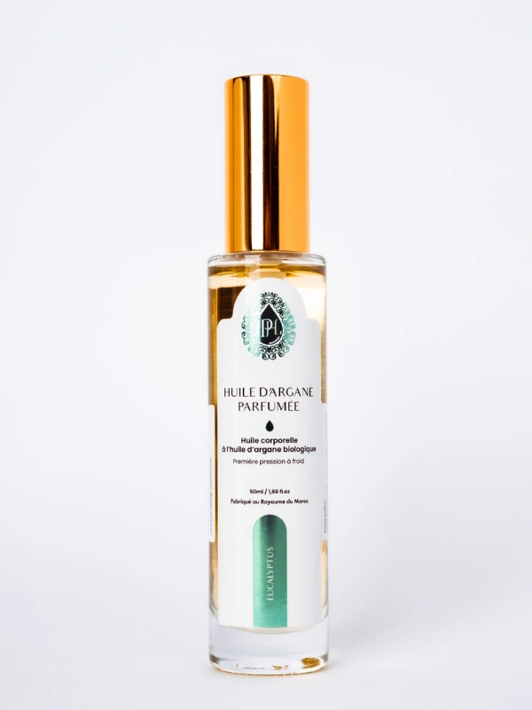 Huile d'argan parfumée à l'Eucalyptus Pure Heritage 1