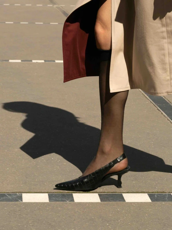 Jupe réversible Gabrielle Bordeaux beige – Image 4