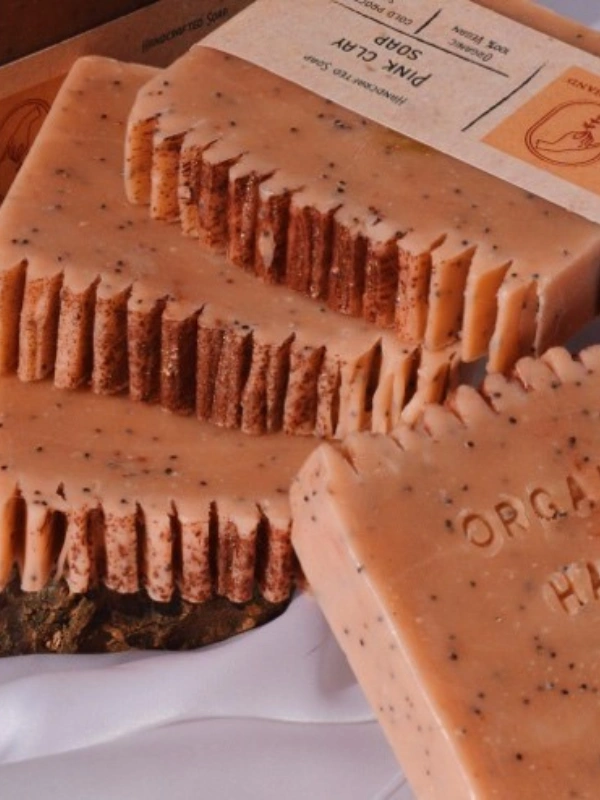 Pink Clay Organic Hand 1