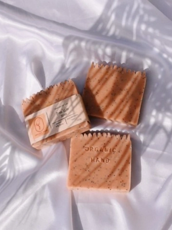 Pink Clay Organic Hand 2