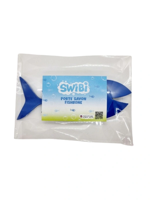 Porte Savon Poisson Bleu Swibi 3
