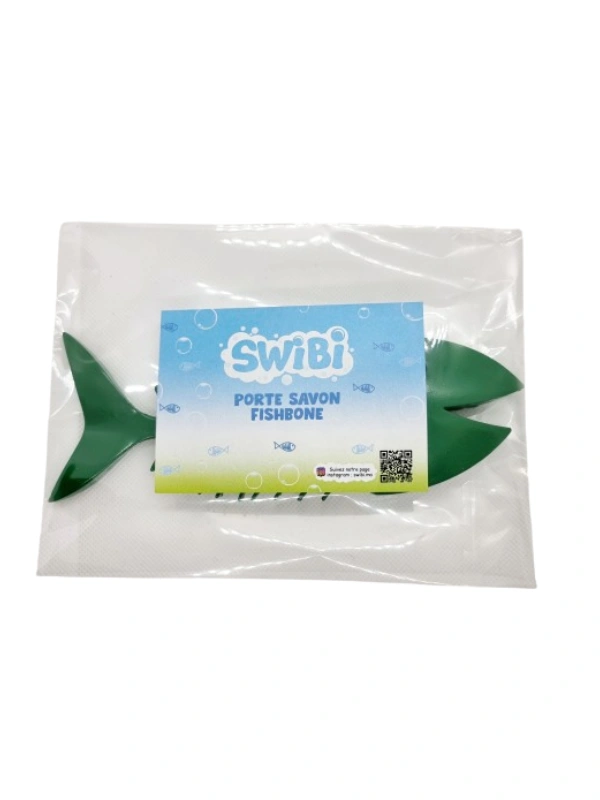 Porte Savon Poisson Vert 3