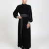 Robe Velours Noir