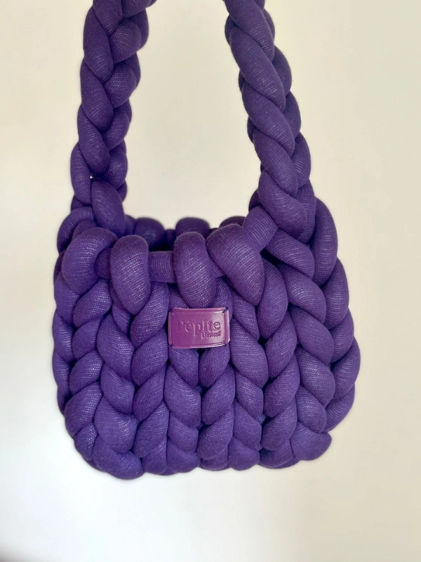 Sac Fluffy Violet Pépite
