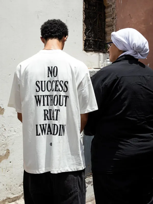 T-shirt-no-succes-whitout-rdat-lwalidin OUTLOUD