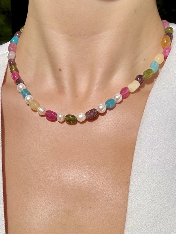 Arc en Ciel de Tourmaline Majesty Jewelry.