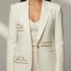 Blazer Royal Gold Maison Perenne﻿