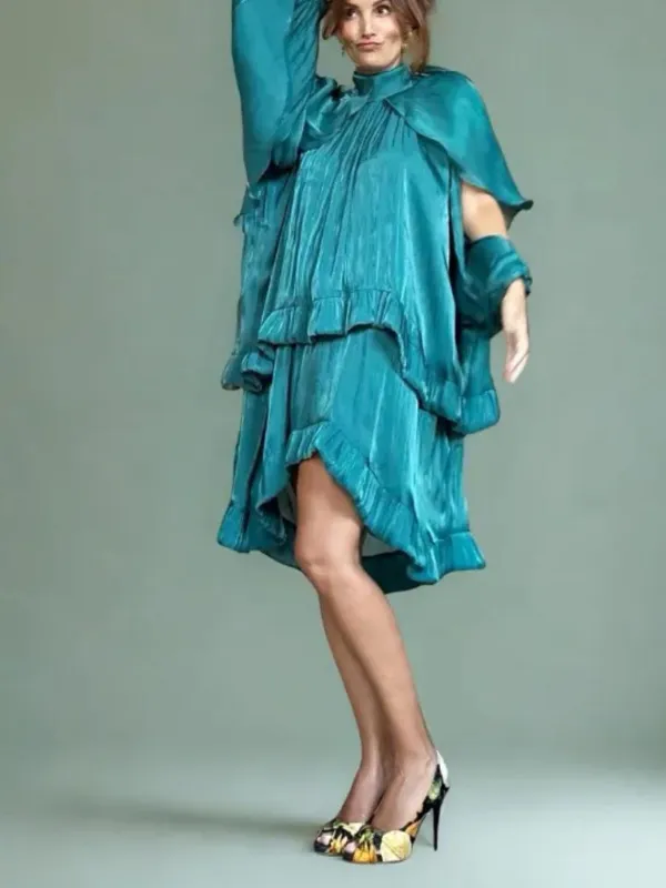Robe-Sola-Bleu-canard-Atelier-ola-sol