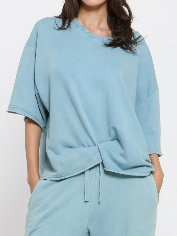 T-shirt-TEVA-Bleu-Aquamarine-La-Bedouine