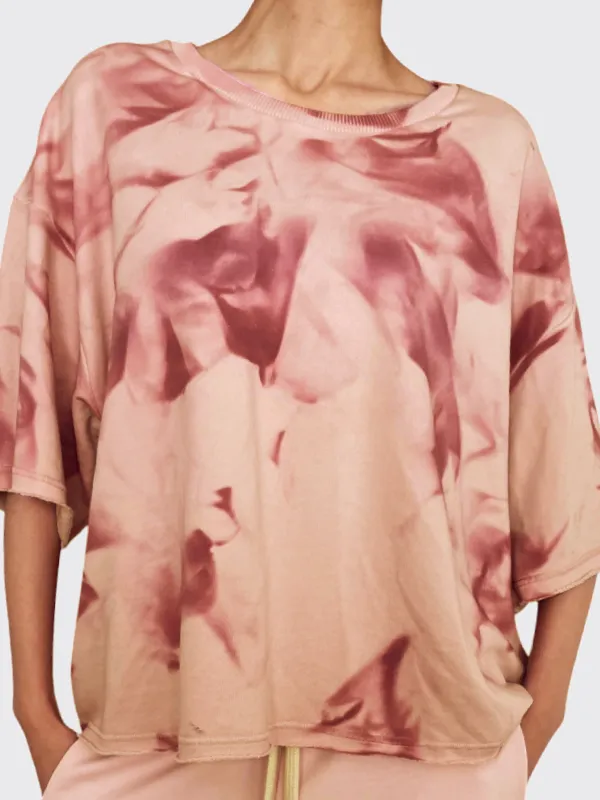 T-shirt-TEVA-Pinky-TieDie-La-Bedouine