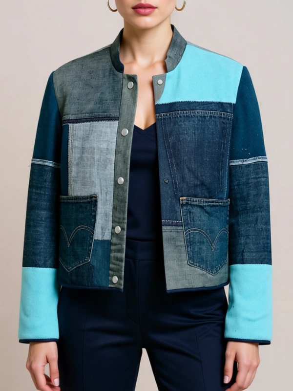 Veste cachemire et Jean 002 Maison Perenne﻿