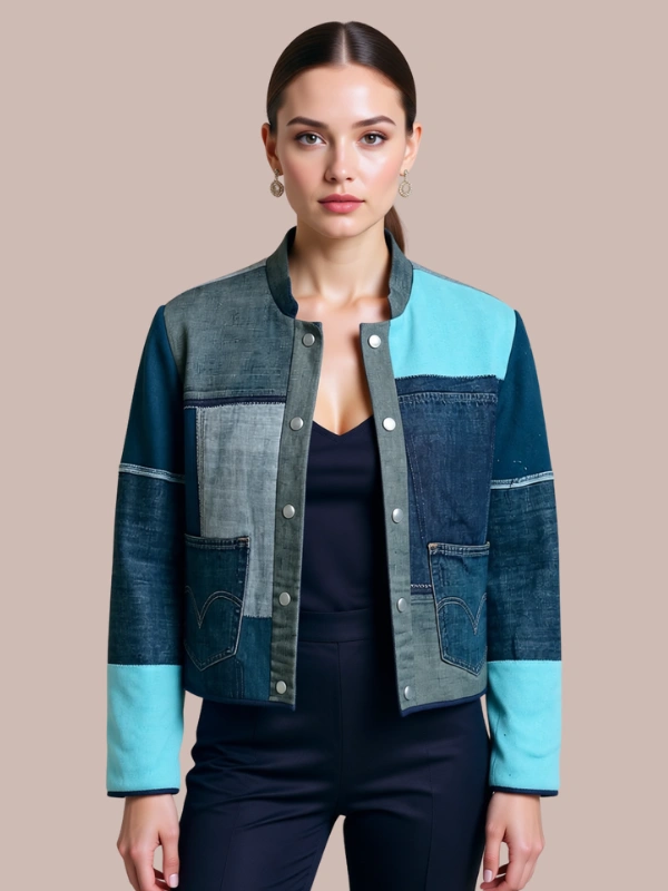 Veste cachemire et Jean 002 Maison Perenne﻿