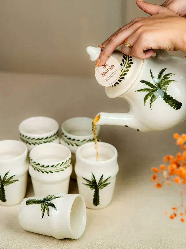 Tea-time-a-la-maison-Palms-vert-