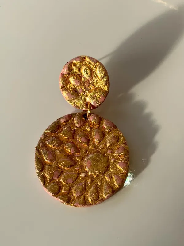 Boucle-ZELLIGE-Dore-rose-Atelier-Zarafa