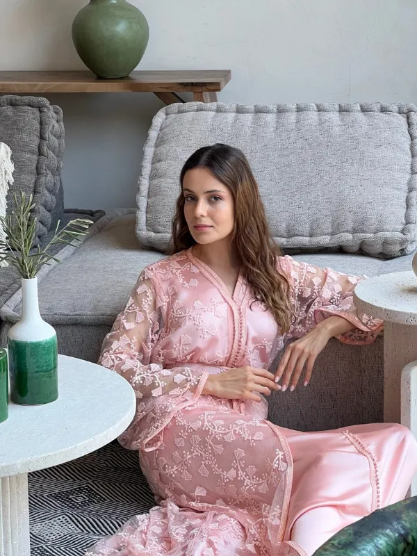 Caftan-Rose-Maison-OrienTouch