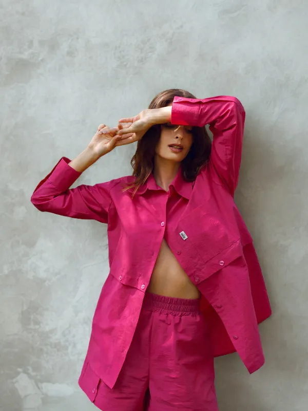 Chemise-2-en-1-rose-Vittoria-Bobo-paris-