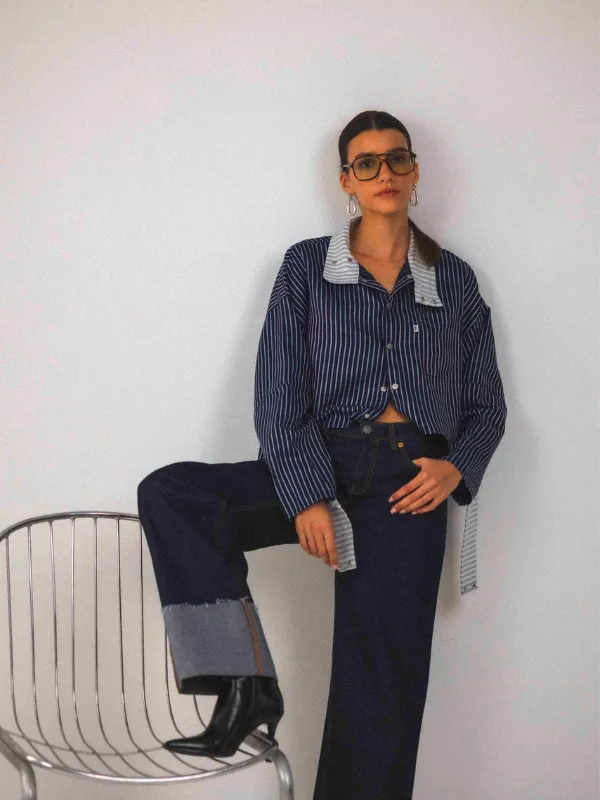 Chemise-a-col-montant-Aya-Bobo-paris