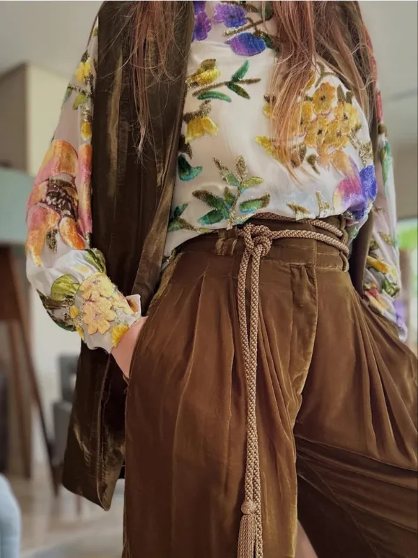 Chemise-velours-Alma-Marron-OLA-SOL