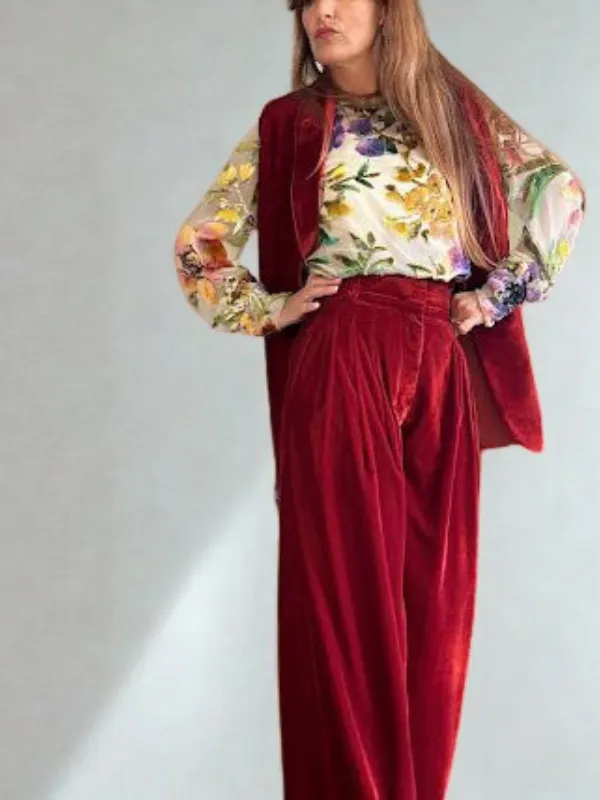 Chemise-velours-Alma-Rouge-Brique-OLA-SOL