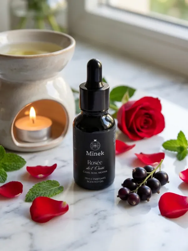 Huile-parfumee-Cassis-Rose-et-Menthe-Minek-
